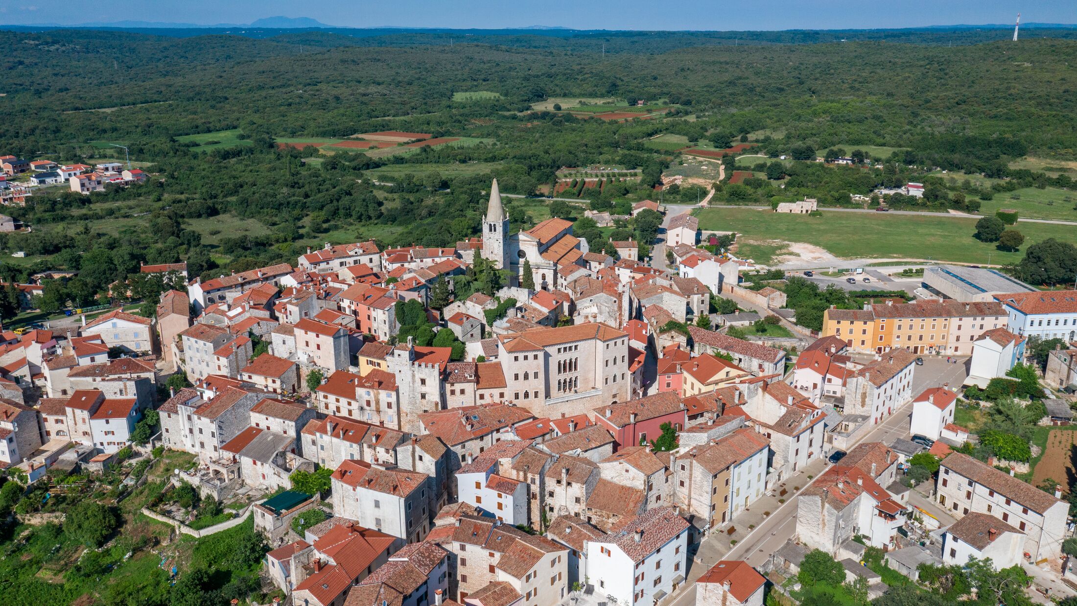 Bale Town in Croatia. Bale is a settlement and municipality in Istria County, Croatia. The origins of the settlement lie in the Roman stronghold of Castrum Vallis, built by Caius Palcrus.
