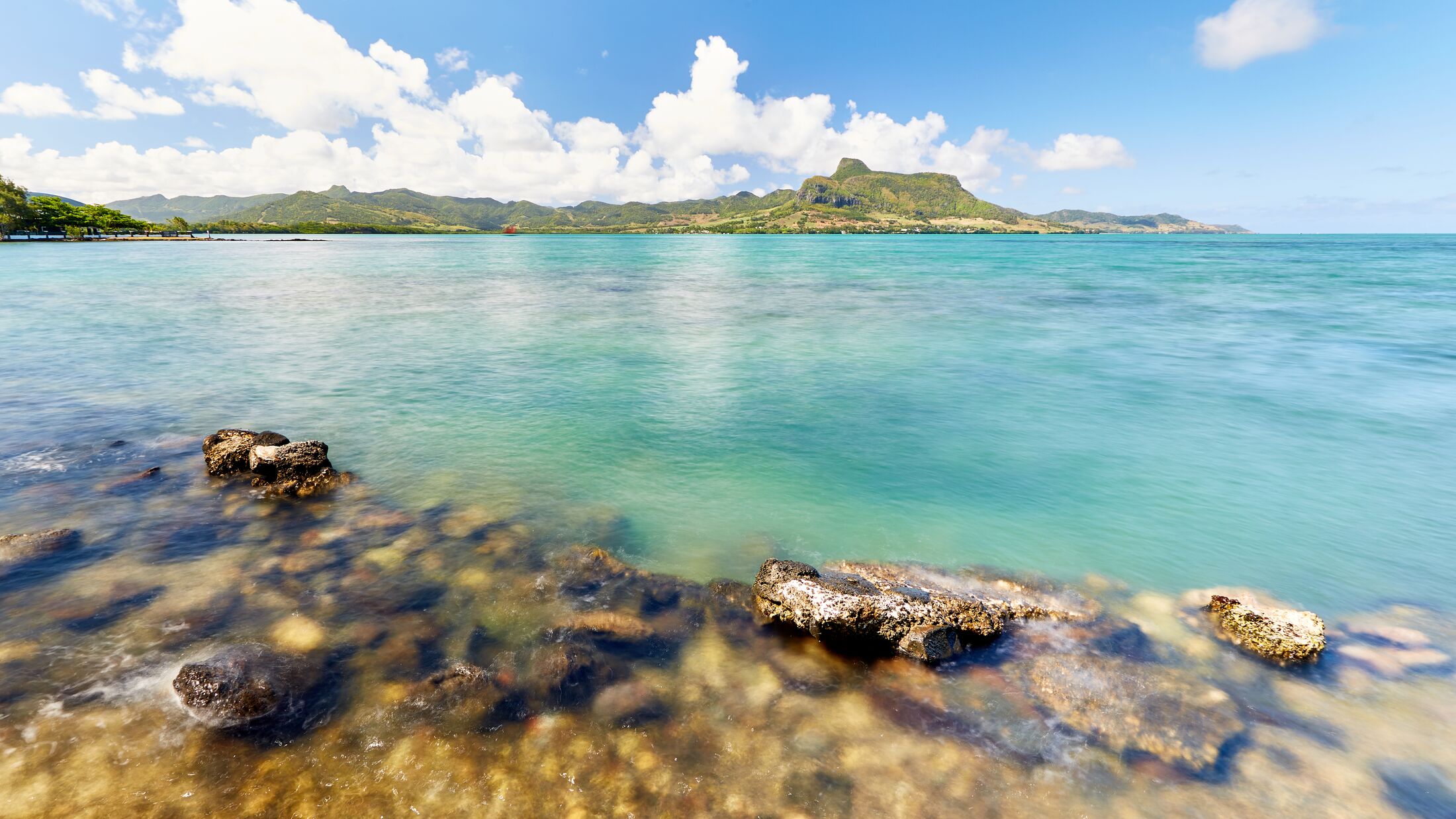 Pointe d'Esny near Mahebourg in Mauritius,